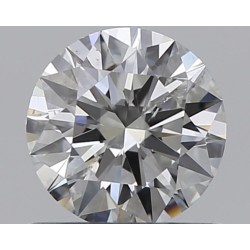 Diament szlif okrągły, 0.59ct, SI2, I, GIA 2527456251
