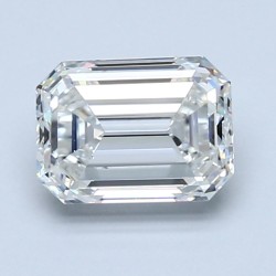 Diament szlif szmaragdowy, 1.7ct, VS2, G, GIA 1415460139