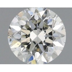 Diament szlif okrągły, 0.3ct, SI2, I, IGI 670448841