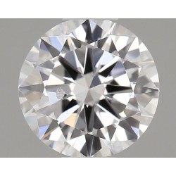 Diament szlif okrągły, 0.4ct, SI2, E, IGI 185542342