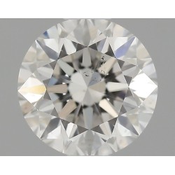 Diament szlif okrągły, 0.5ct, SI1, I, GIA 1447341338