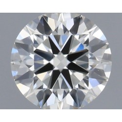 Diament szlif okrągły, 0.37ct, SI1, I, IGI 723507814