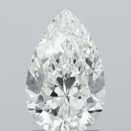 Diament szlif gruszkowy, 1.51ct, VVS1, H, IGI 692537252
