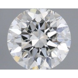 Diament szlif okrągły, 0.5ct, SI1, F, IGI 732538573