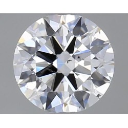 Diament szlif okrągły, 0.5ct, SI1, H, GIA 2517853685