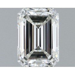 Diament szlif szmaragdowy, 0.5ct, VVS1, I, GIA 6532724687