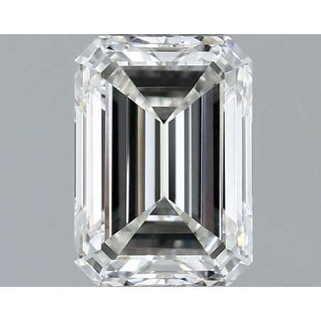 Diament szlif szmaragdowy, 0.5ct, VVS1, I, GIA 6532724687