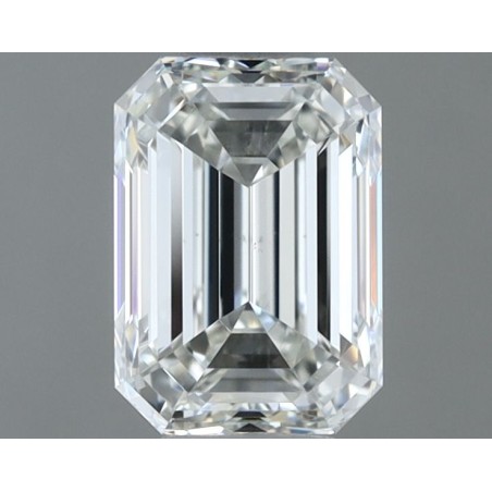 Diament szlif szmaragdowy, 0.71ct, VS2, I, GIA 6532810618