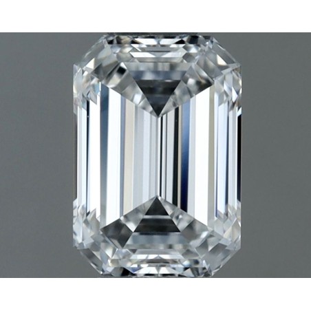 Diament szlif szmaragdowy, 0.51ct, VVS2, E, GIA 3535735473