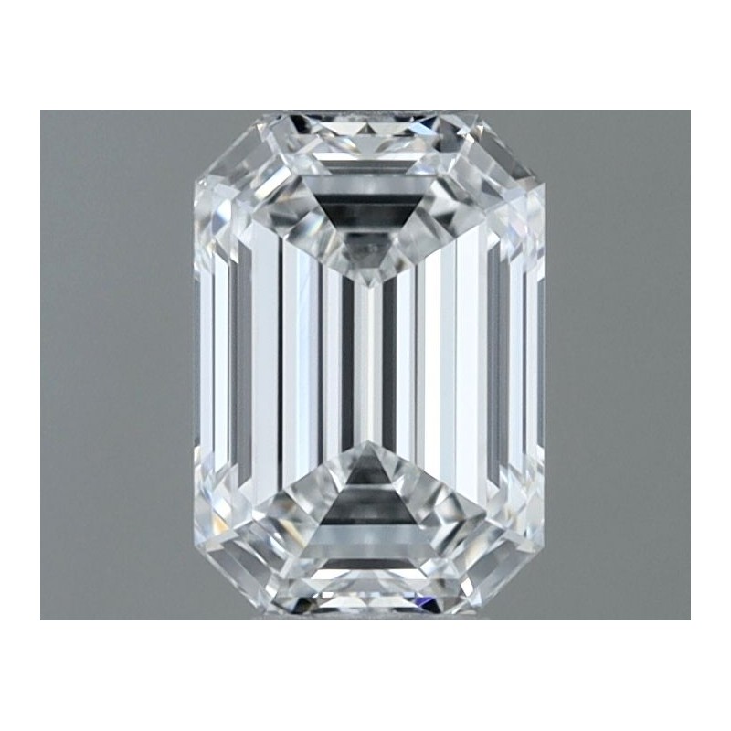 Diament szlif szmaragdowy, 0.51ct, VVS1, E, GIA 7536787427