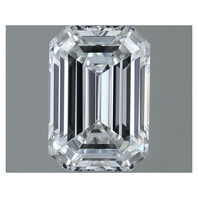 Diament szlif szmaragdowy, 0.7ct, VS1, F, GIA 6531779249