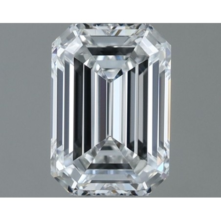 Diament szlif szmaragdowy, 0.7ct, VS1, F, GIA 6531779249