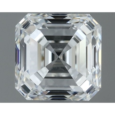 Diament szlif szmaragdowy kwadratowy, 0.74ct, VVS1, H, GIA 6531724355