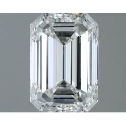 Diament szlif szmaragdowy, 0.6ct, VS1, H, GIA 2534759266