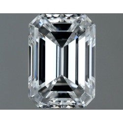 Diament szlif szmaragdowy, 0.5ct, SI2, E, GIA 2536724723
