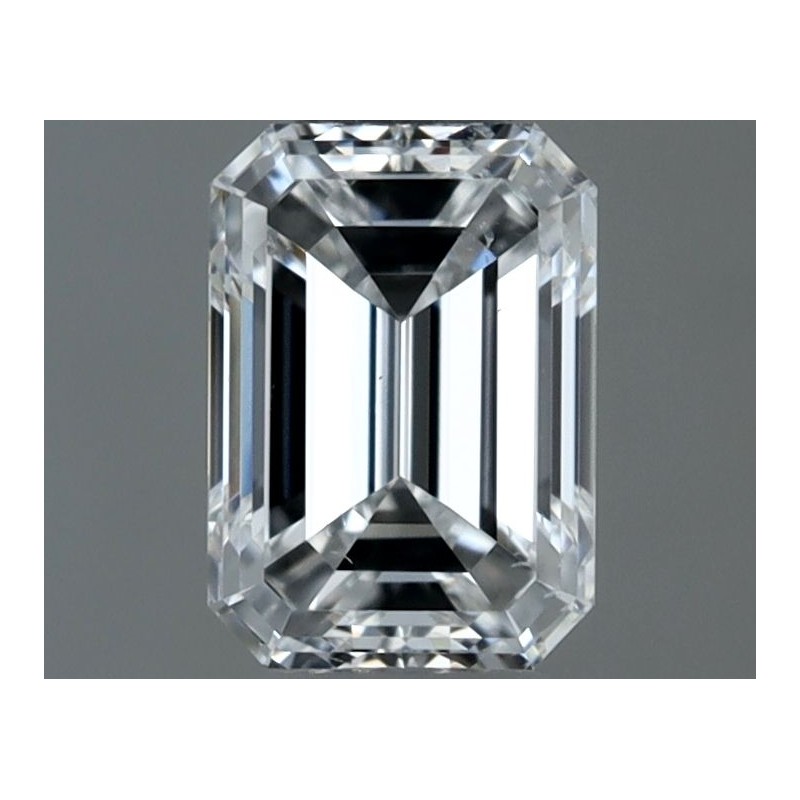 Diament szlif szmaragdowy, 0.5ct, SI2, E, GIA 2536724723