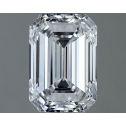 Diament szlif szmaragdowy, 0.7ct, VS2, D, GIA 6535759673