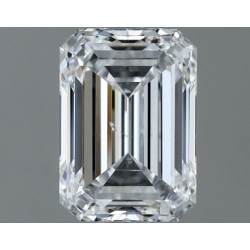 Diament szlif szmaragdowy, 0.8ct, SI1, D, GIA 7538672959