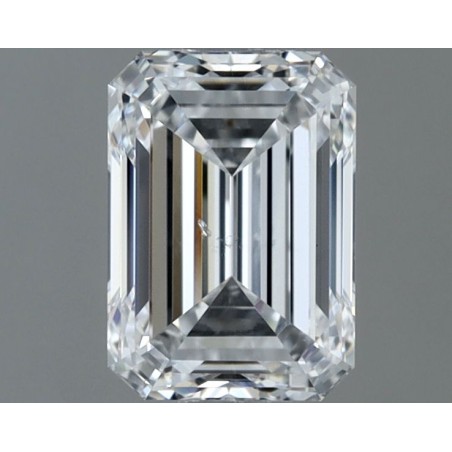 Diament szlif szmaragdowy, 0.8ct, SI1, D, GIA 7538672959