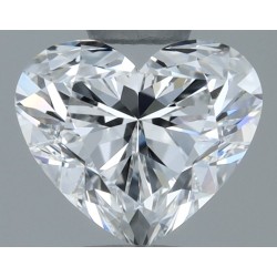 Diament serce, 0.71ct, VS1, E, GIA 6535418183