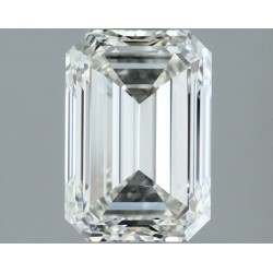 Diament szlif szmaragdowy, 2ct, VVS1, H, IGI 728551271