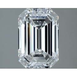 Diament szlif szmaragdowy, 2ct, VVS2, D, GIA 7536744119
