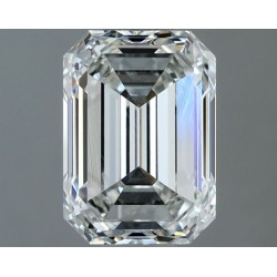 Diament szlif szmaragdowy, 1.51ct, VS2, G, IGI 741564481