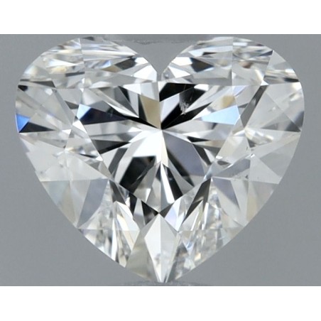 Diament serce, 0.5ct, SI1, F, GIA 7518977539