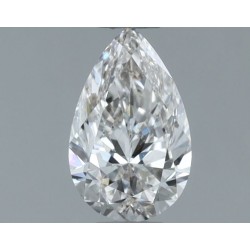 Diament szlif gruszkowy, 0.5ct, VS1, I, GIA 7526670245