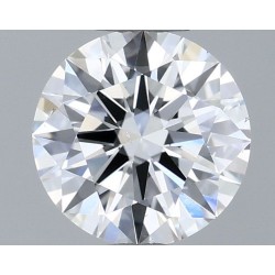 Diament szlif okrągły, 0.57ct, SI1, F, GIA 2527843035