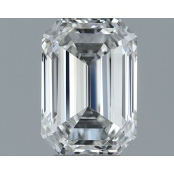 Diament szlif szmaragdowy, 0.6ct, VVS2, G, GIA 6531140960