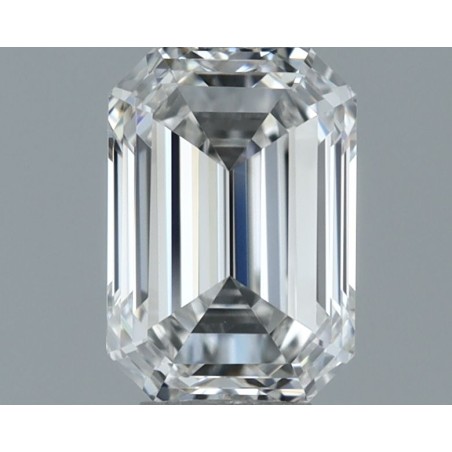 Diament szlif szmaragdowy, 0.6ct, VVS2, G, GIA 6531140960