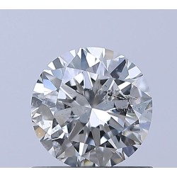 Diament szlif okrągły, 0.7ct, SI2, H, GIA 1433345663