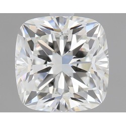 Diament szlif poduszkowy brylantowy, 1.05ct, VVS2, H, GIA 6505040634