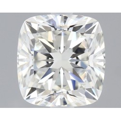 Diament szlif poduszkowy brylantowy, 1.7ct, VVS1, H, GIA 6525896901