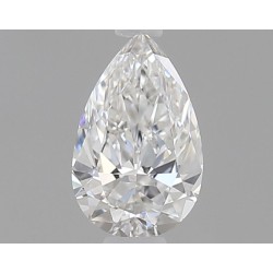 Diament szlif gruszkowy, 0.3ct, VS1, E, GIA 6522065355
