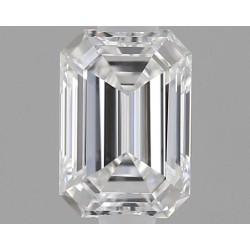 Diament szlif szmaragdowy, 0.3ct, VVS1, D, GIA 6522138023
