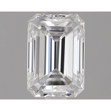 Diament szlif szmaragdowy, 0.3ct, VVS2, D, GIA 2528330048