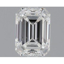 Diament szlif szmaragdowy, 0.7ct, VVS1, F, GIA 2524234354