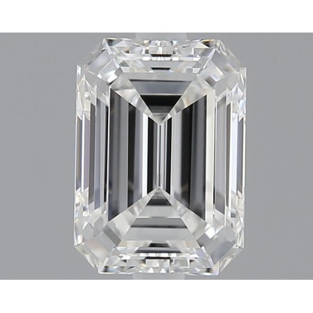 Diament szlif szmaragdowy, 0.7ct, VVS1, F, GIA 2524234354