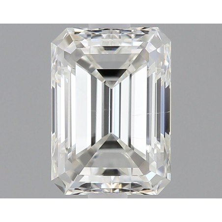 Diament szlif szmaragdowy, 0.7ct, SI1, H, GIA 5526164463