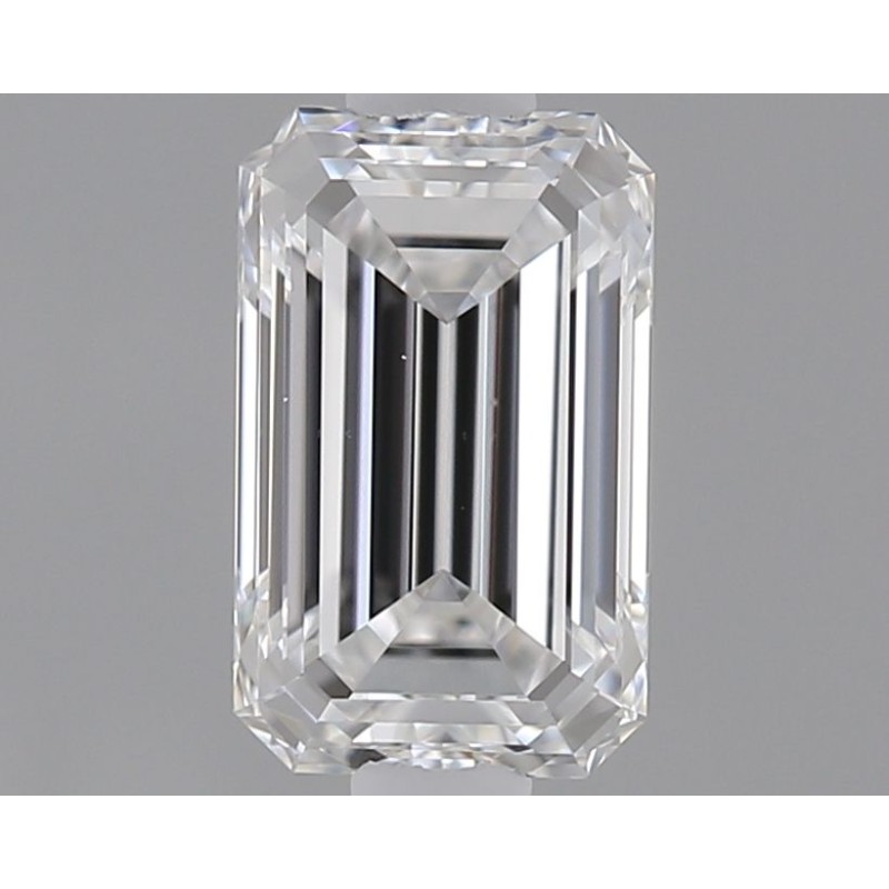 Diament szlif szmaragdowy, 0.3ct, VS2, D, GIA 6525442007