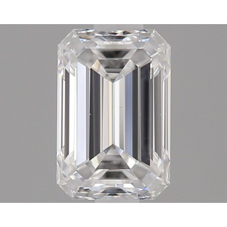 Diament szlif szmaragdowy, 0.3ct, VS1, D, GIA 6521324806