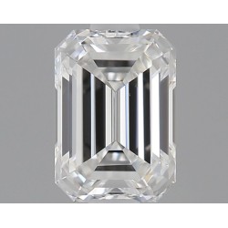 Diament szlif szmaragdowy, 0.35ct, VVS2, E, GIA 7528324735