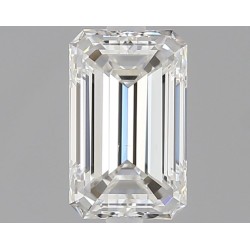 Diament szlif szmaragdowy, 0.7ct, VS2, F, GIA 2526267078