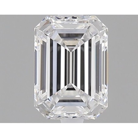 Diament szlif szmaragdowy, 0.5ct, VVS1, D, GIA 3525665630