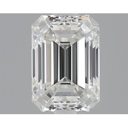 Diament szlif szmaragdowy, 0.5ct, VVS2, G, GIA 1528492924