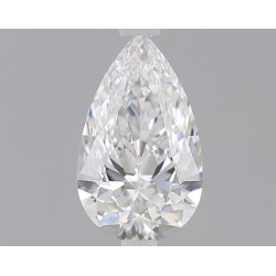 Diament szlif gruszkowy, 0.5ct, VS2, D, GIA 2526531088