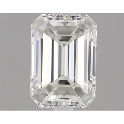 Diament szlif szmaragdowy, 0.5ct, VVS2, G, GIA 7522738956