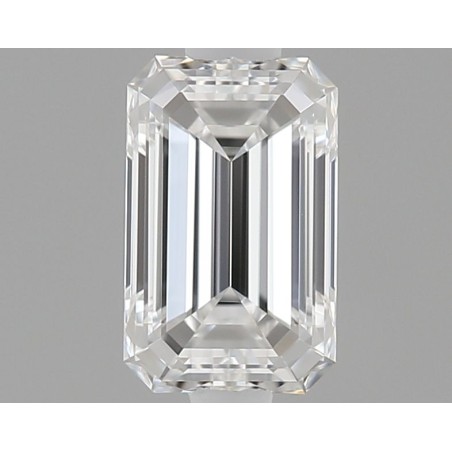 Diament szlif szmaragdowy, 0.3ct, VVS1, D, GIA 6522746422